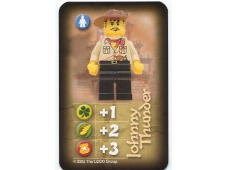 Orient Expedition Game Card, Hero - Johnny Thunder (China)