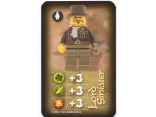 Orient Expedition Game Card, Villain - Lord Sinister (China)