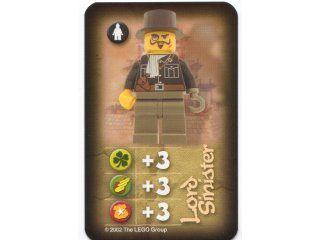 Orient Expedition Game Card, Villain - Lord Sinister (China)