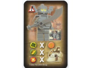 Orient Expedition Game Card, Hazard - Dragon Fortress Guardian