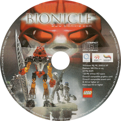 BIONICLE Toa Nuva CD-ROM