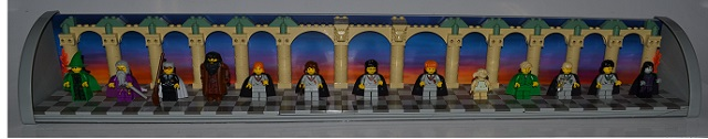 Display Assembled Minifigures, Harry Potter in Plastic Case
