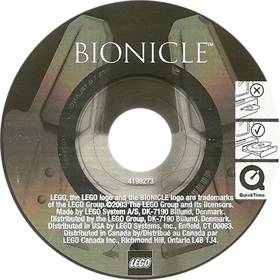 BIONICLE Pahrak-Kal CD-ROM