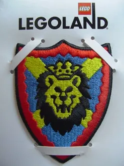 Patch, Sew-On Cloth, Knights Kingdom I, Lion Shield