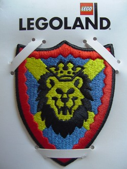 Patch, Sew-On Cloth, Knights Kingdom I, Lion Shield