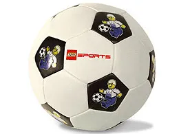 Ball, Inflatable Soccer Ball, Mini (5 in. dia.) - Figure on Black Background