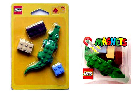 Magnet Set, Alligator / Crocodile blister pack