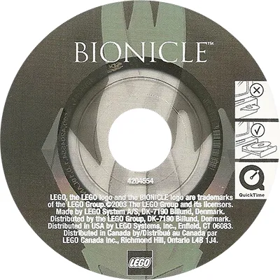 BIONICLE Guurahk CD-ROM