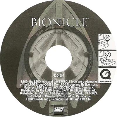 BIONICLE Lerahk CD-ROM