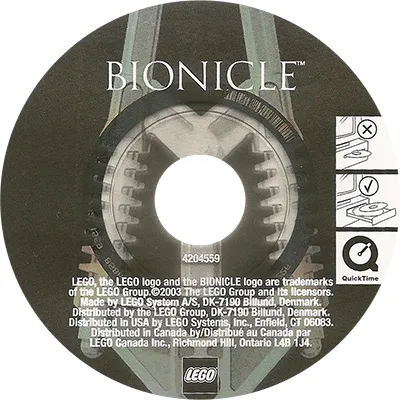 BIONICLE Kurahk CD-ROM