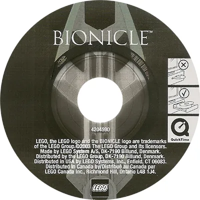 BIONICLE Panrahk CD-ROM