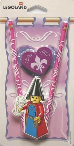 Pencil, 2 Pack with Eraser, Knights Kingdom