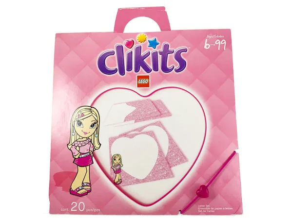 Letter Set (10 Note Papers & 10 Envelopes), Clikits