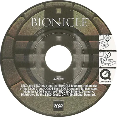 BIONICLE Toa Whenua CD-ROM