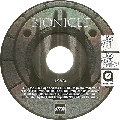 BIONICLE Toa Nuju CD-ROM