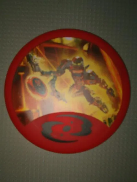 Frisbee, Hard, Bionicle Toa Vakama Image and Bionicle Logo