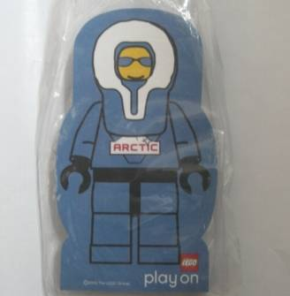 Memo Pad Minifigure - (M) Arctic