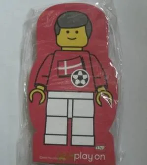 Memo Pad Minifigure - (N) Football (Soccer) Player