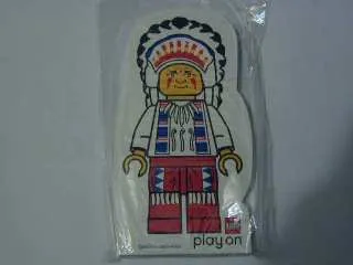 Memo Pad Minifigure - (O) Indian Chief