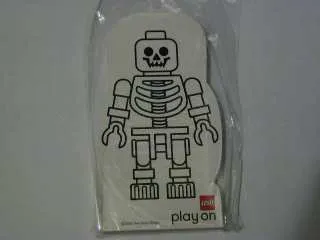 Memo Pad Minifigure - (S) Skeleton