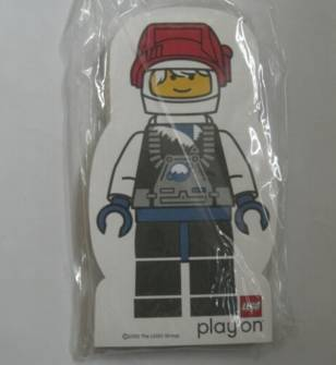Memo Pad Minifigure - (V) Spaceman