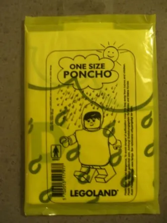 Rain Poncho, LEGOLAND (Adult One Size)