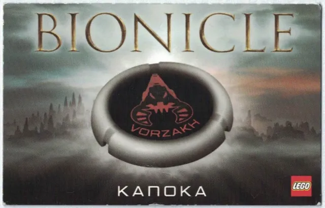 BIONICLE Kanoka Card - Vorzakh - 180 Points