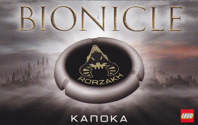 BIONICLE Kanoka Card - Rorzakh - 180 Points