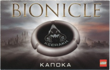 BIONICLE Kanoka Card - Keerakh - 180 Points