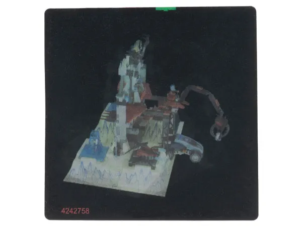 Card, Lenticular Alpha Team Ogel's Mountain Fortress