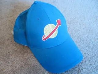 Ball Cap, Classic Space Logo Pattern Adjustable Hat (Child Size)