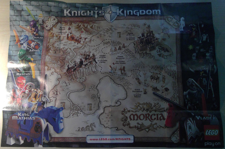 Knights Kingdom II Poster, Double-Sided - (Set 8809)