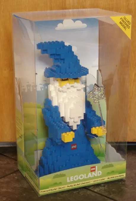 Legoland Merlin Model (Glued)