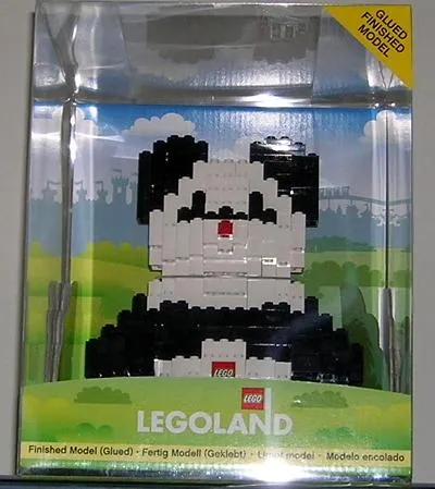 Sitting Panda Model (Glued)