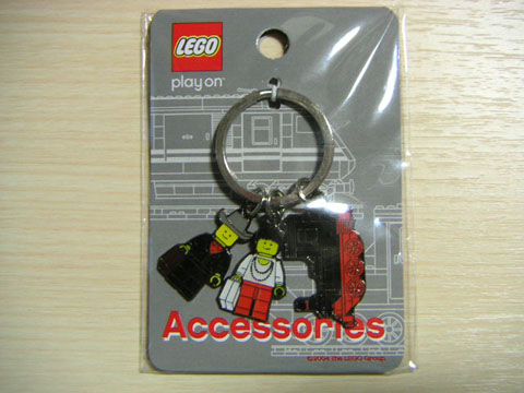 Minifigures Metal Key Chain - Train Passengers