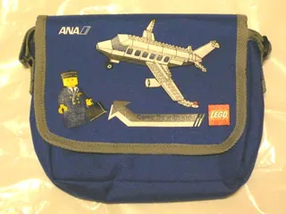 Messenger Bag, ANA Promotional with Airplane Pattern
