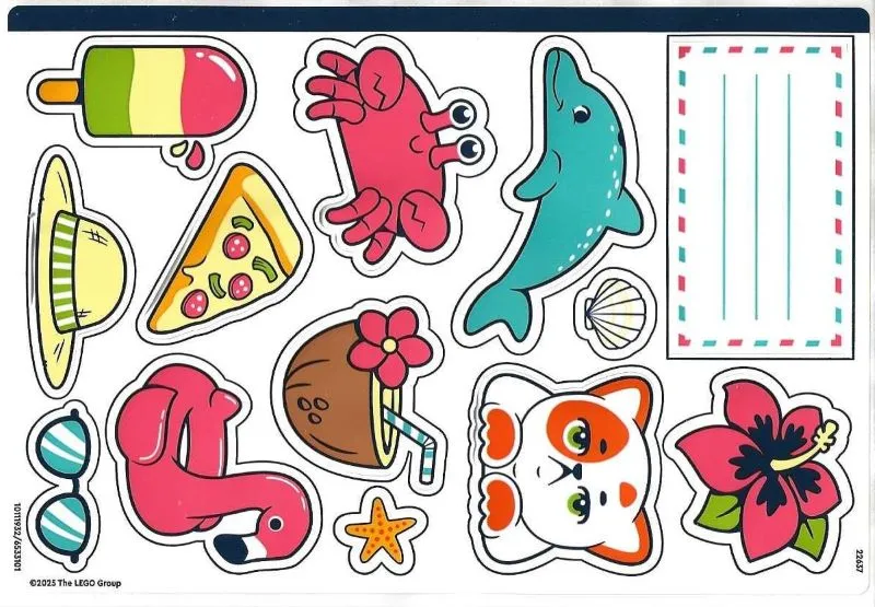Sticker Sheet for Set 42672 - (10111932/6533101)