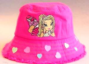 Hat, Clikits Beach Hat - Heart