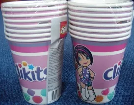 Party Cups Clikits (8 Pieces)