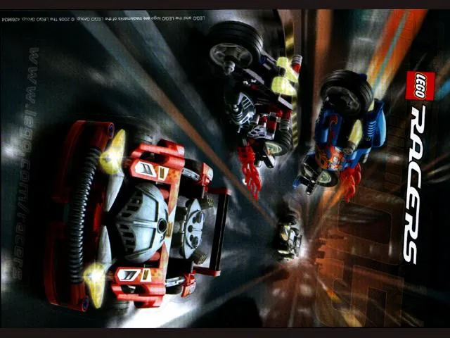 Sticker Sheet, Racer Sets images, 2 Motorcycles & 2 Formula Cars