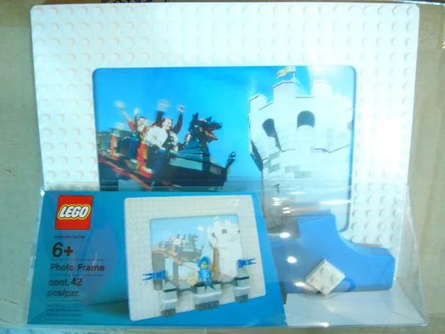 Photo Frame Castle White