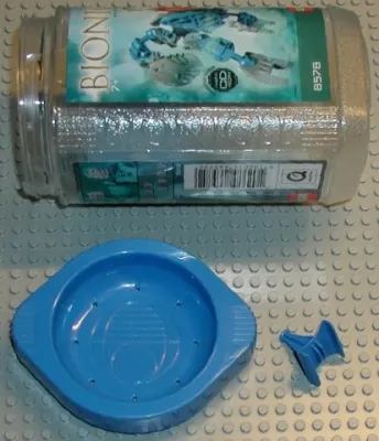 Canister Lid and Hanger Clip with Canister, Bionicle Bohrok & Bohrok-Kal Maturation Chamber