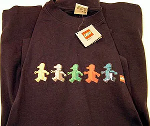 T-Shirt, Walking Minifigures