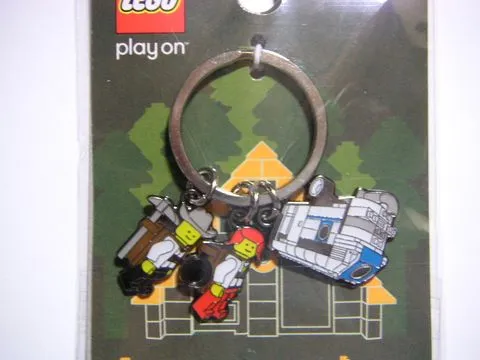 Minifigures Metal Key Chain - PO Wildwood B - Motor Home