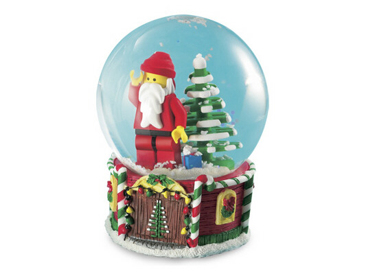 Snow Globe, Santa Minifigure