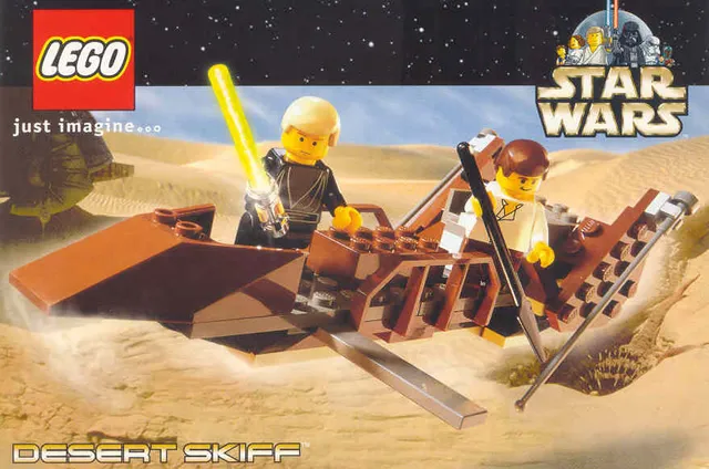 Postcard - Star Wars Set 7104 Desert Skiff