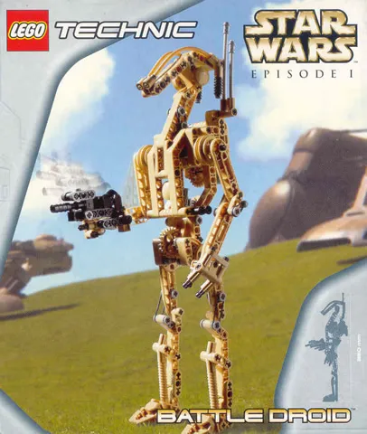 Postcard - Star Wars Set 8001 Battle Droid