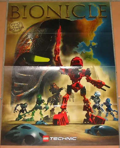 BIONICLE Poster, Toa - Find the Power