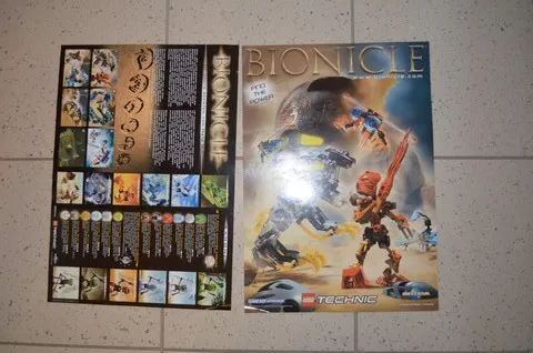 BIONICLE Poster 2001, Double-Sided