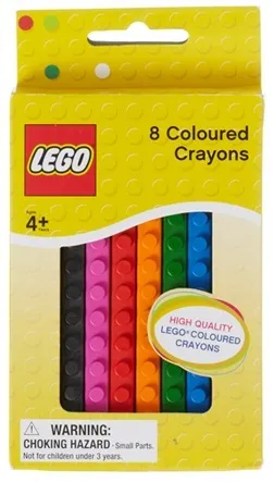 Crayons, Brick Shaped 8 Colors